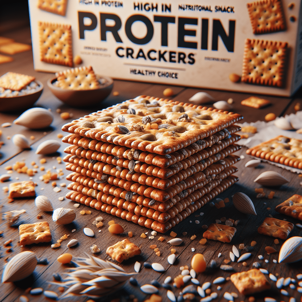 Protein Crackers: Crunchy Nutritional Snacks