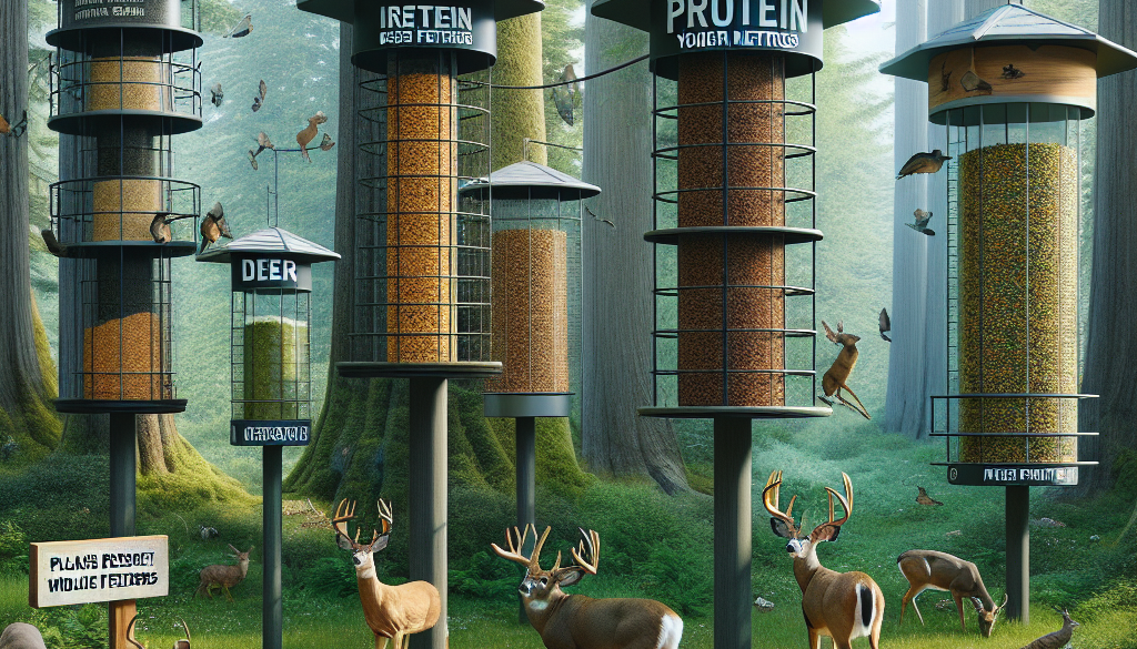 Protein Deer Feeders: Improving Wildlife Nutrition