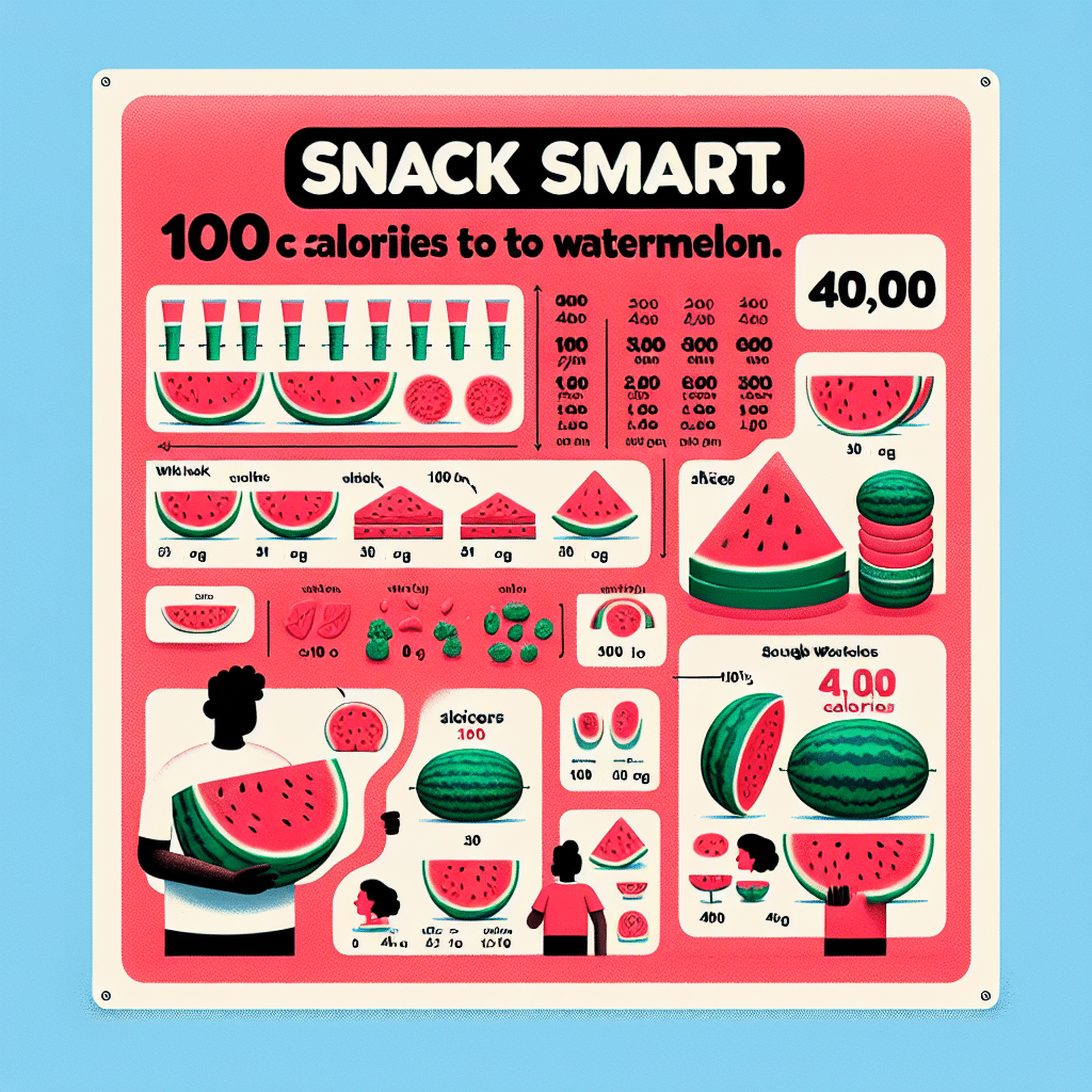 100 Calories Watermelon Grams: Snack Smart