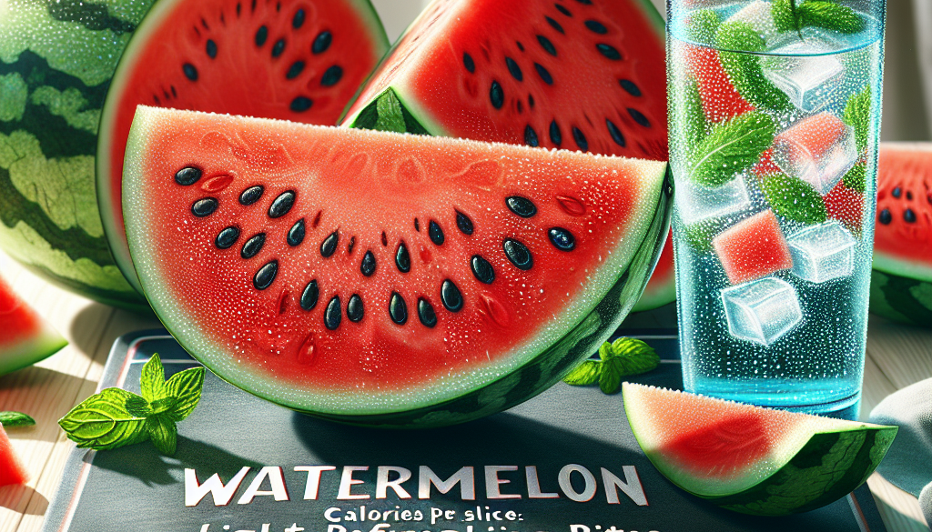 Watermelon Calories Per Slice: Light, Refreshing Bites