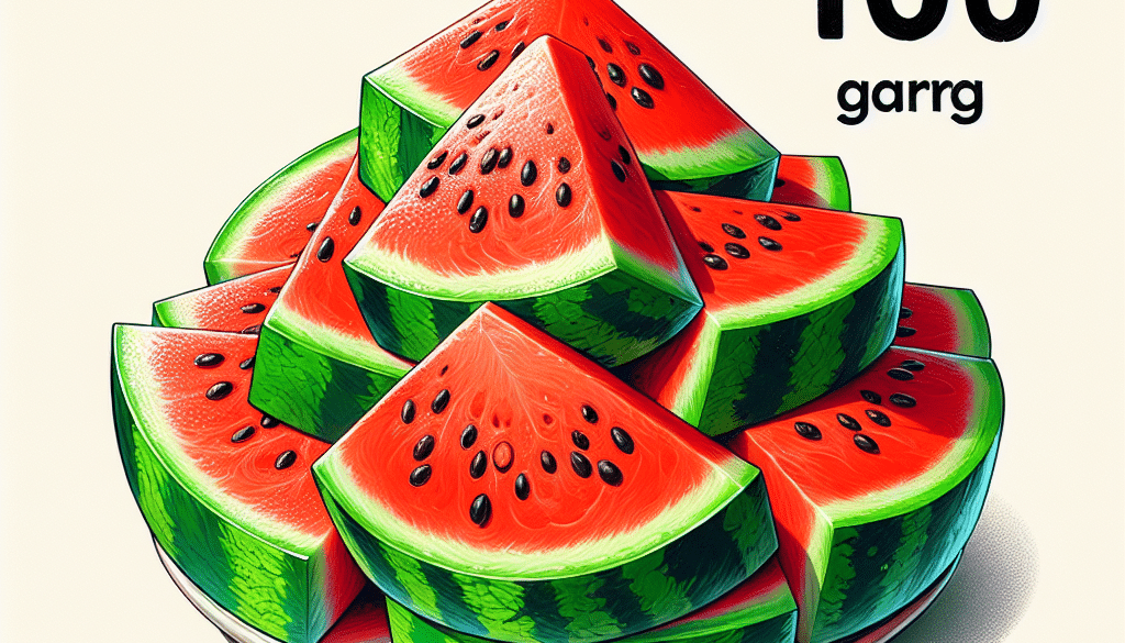 100 Grams of Watermelon: A Sweet, Low-Cal Snack