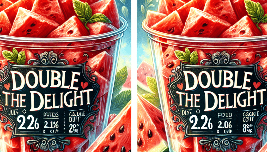 2 Cups Watermelon Calories: Double the Delight