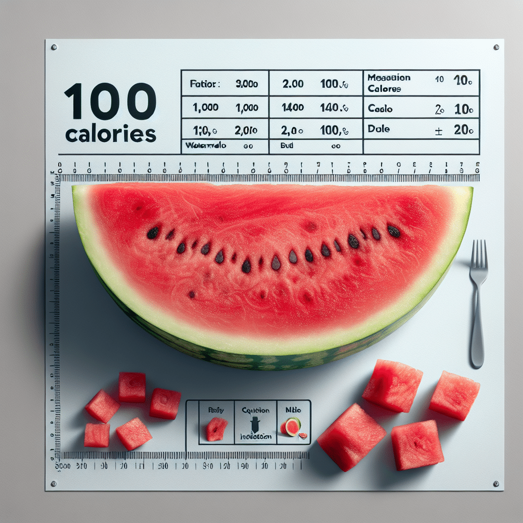 How Much Watermelon Is 100 Calories? Portion Guide