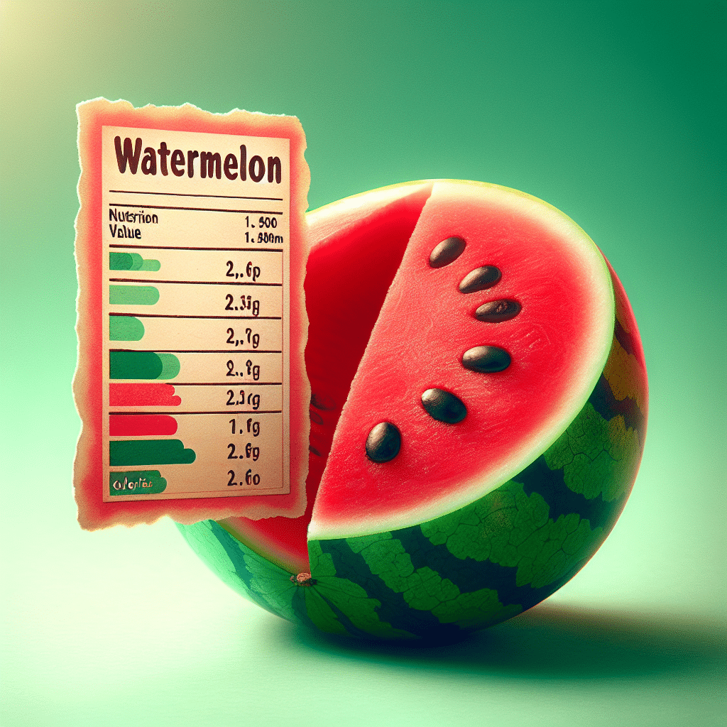 Personal Watermelon Calories: Your Own Sweet Portion