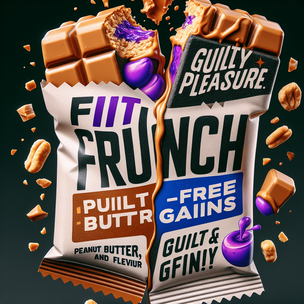 Fit Crunch Protein Bar Peanut Butter and Jelly: Guilty Pleasure, Guilt-Free Gains