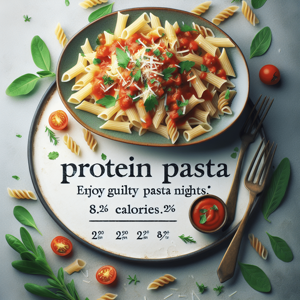 Protein Pasta Calories: Enjoy Guilt-Free Pasta Nights