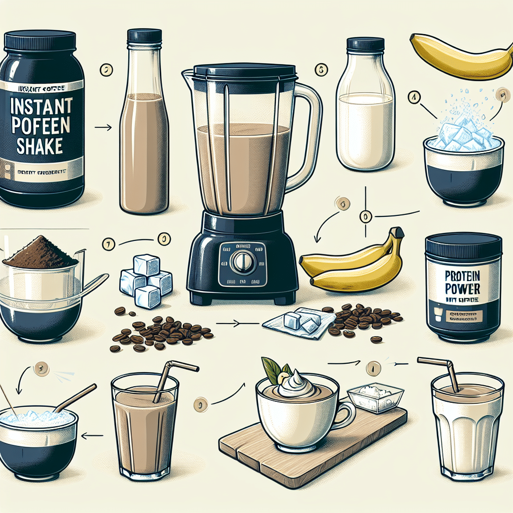 Instant Coffee Protein Shake: Energizing Drink Recipe Ideas