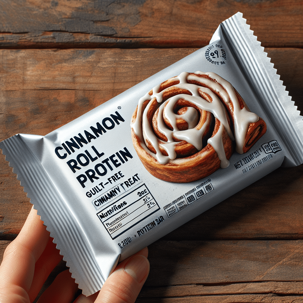 Cinnamon Roll Protein Bar: Guilt-Free Cinnamony Treat