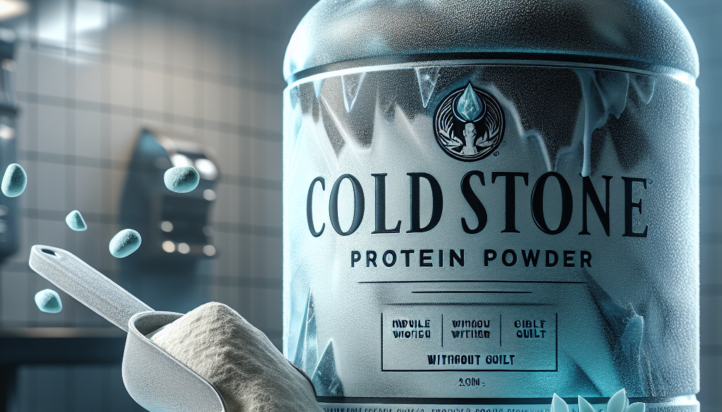 Cold Stone Protein Powder: Indulge Without Guilt