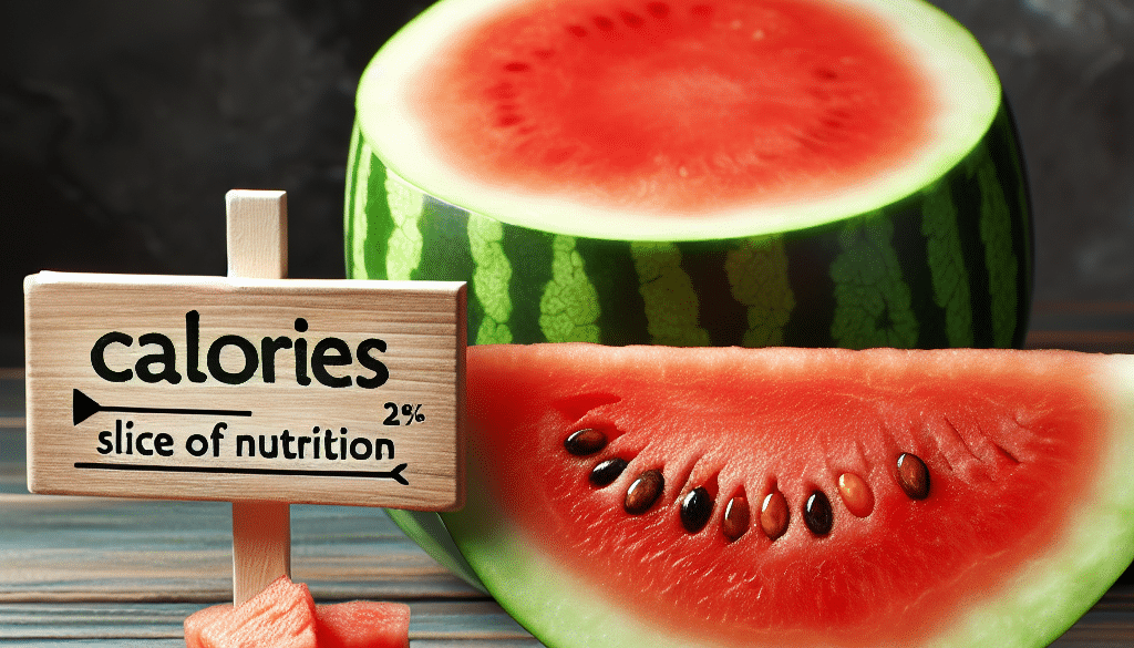 Quarter Watermelon Calories: Slice of Nutrition