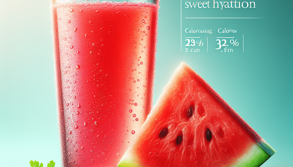 Fresh Watermelon Juice Calories: Pure, Sweet Hydration