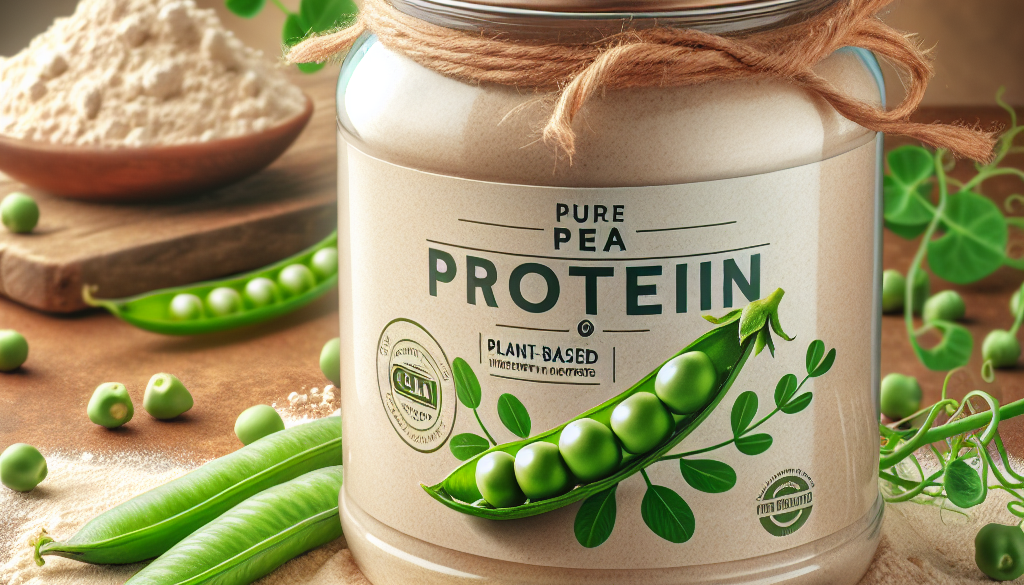 Pure Pea Protein Powder: Clean Plant-Based Nutrition