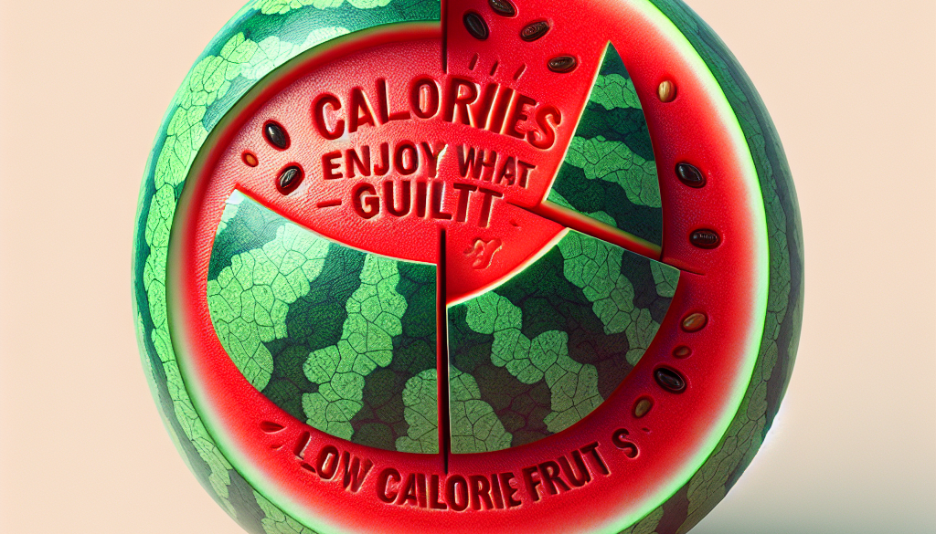 Calories Half Watermelon: Enjoy Without Guilt