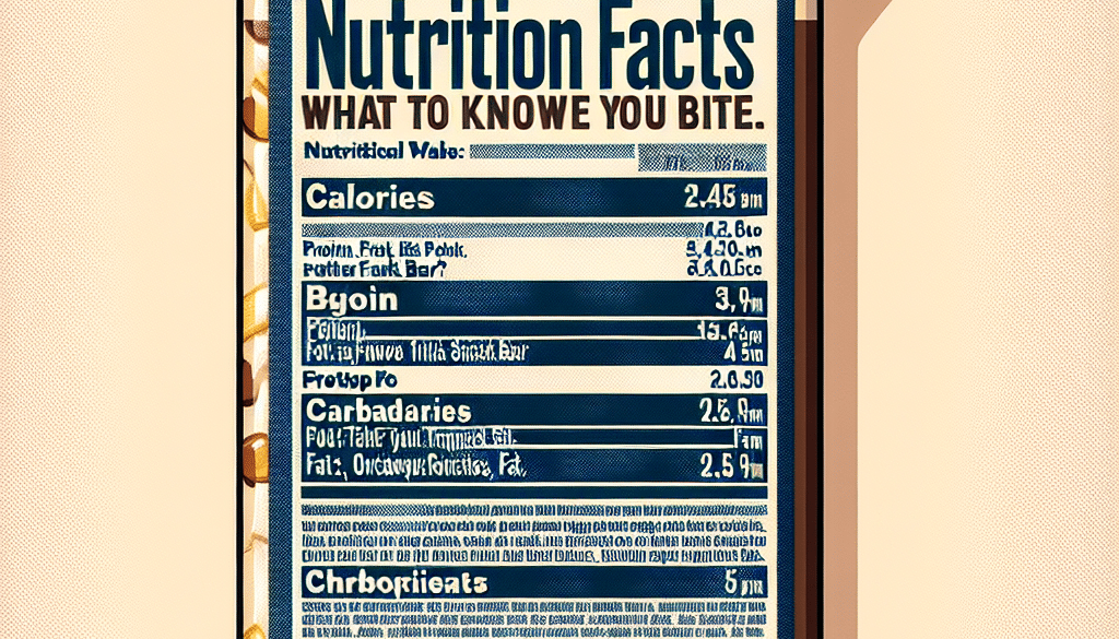 Bar Nutrition Facts: What to Know Before You Bite -ETprotein