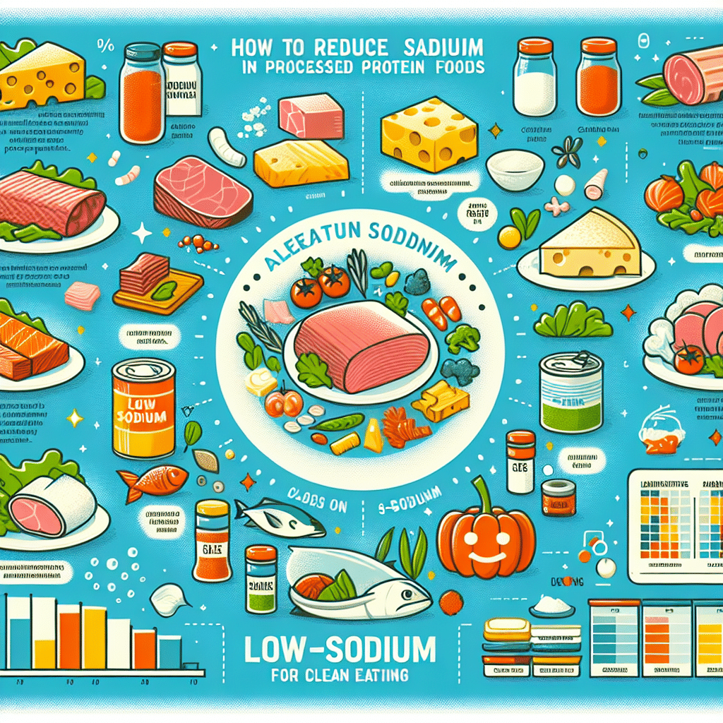 Reducing Sodium in Processed Protein Foods: Clean Eating