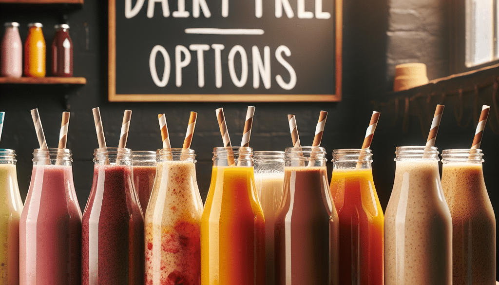 Non-Milk Based Protein Drinks: Dairy-Free Options