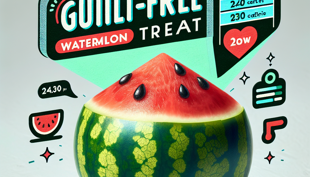 Mini Seedless Watermelon Calories: Guilt-Free Treat