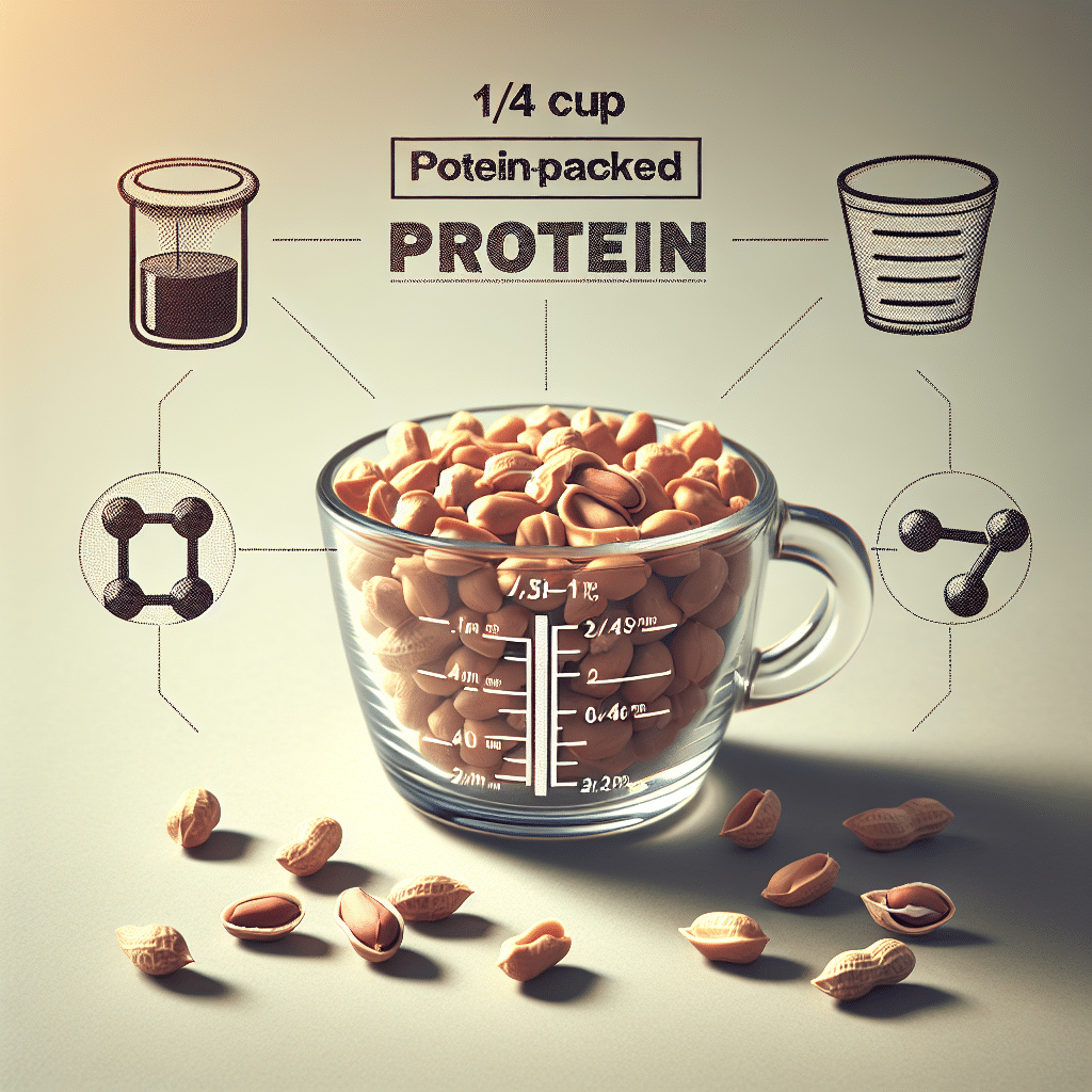 1/4 Cup Peanuts Protein: Protein-Packed Snack