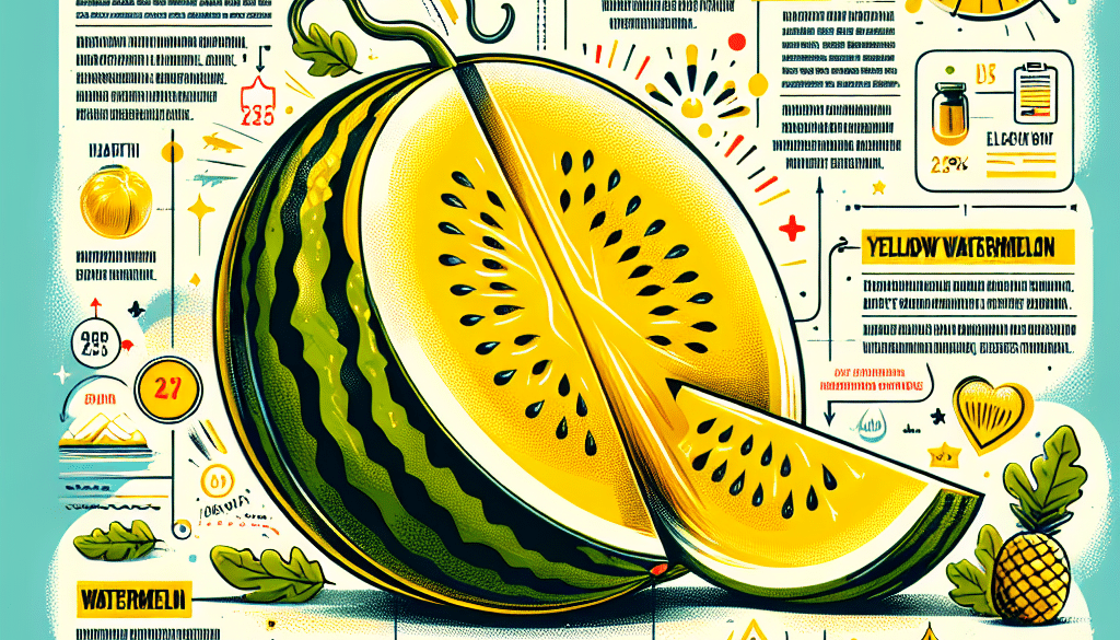 Yellow Watermelon Nutrition: Colorful Health Benefits