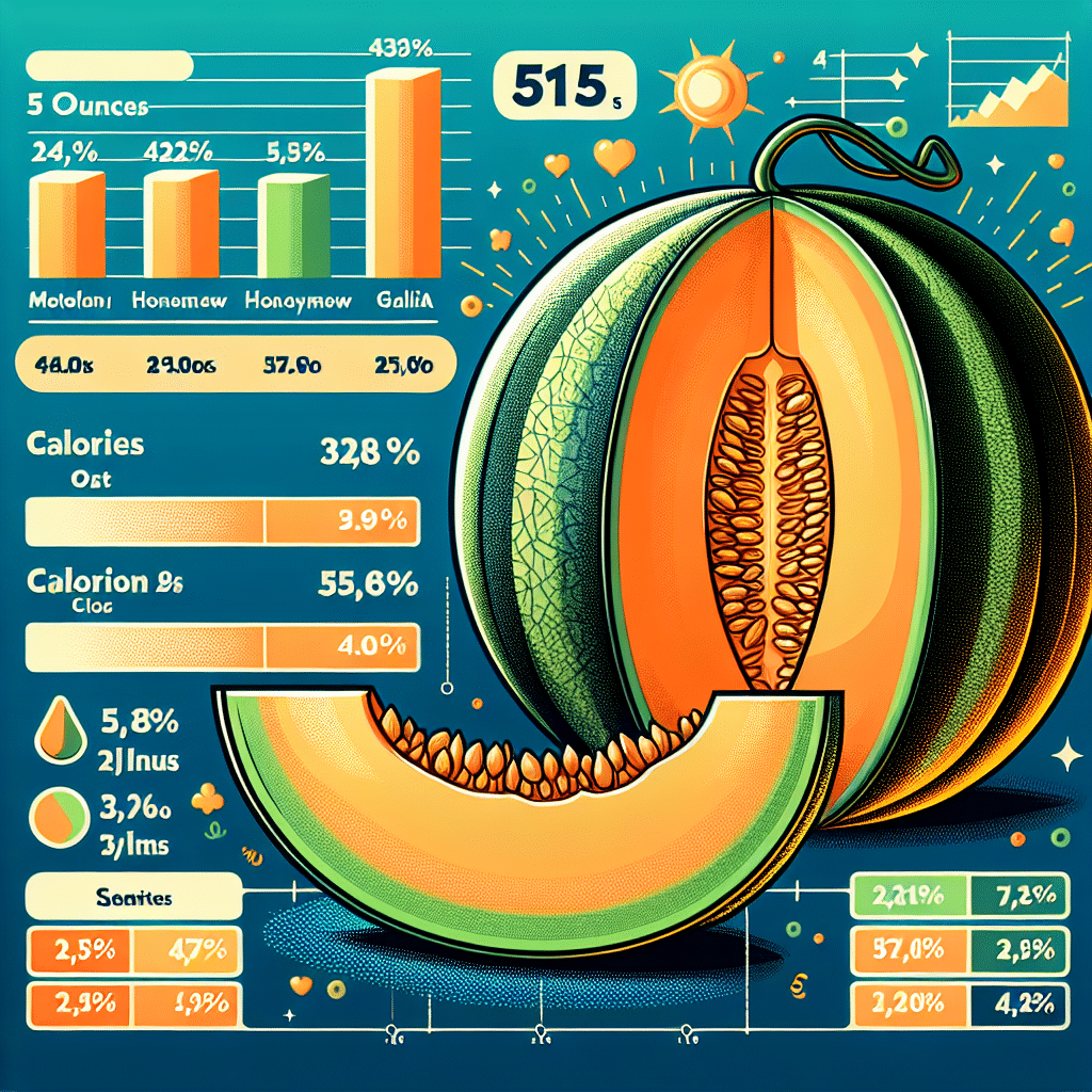 5 oz of Cantaloupe Calories: Melon Comparison -ETprotein