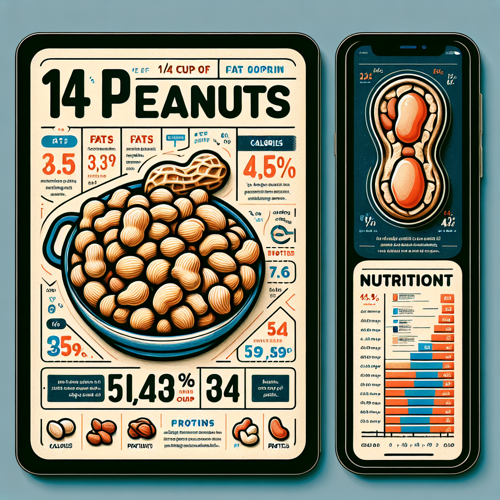 1/4 Cup Peanuts Calories: Nutritional Insights