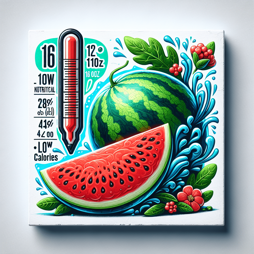 16 oz Watermelon Calories: A Refreshing Choice