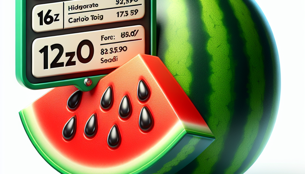 16 oz Watermelon Calories: A Refreshing Choice