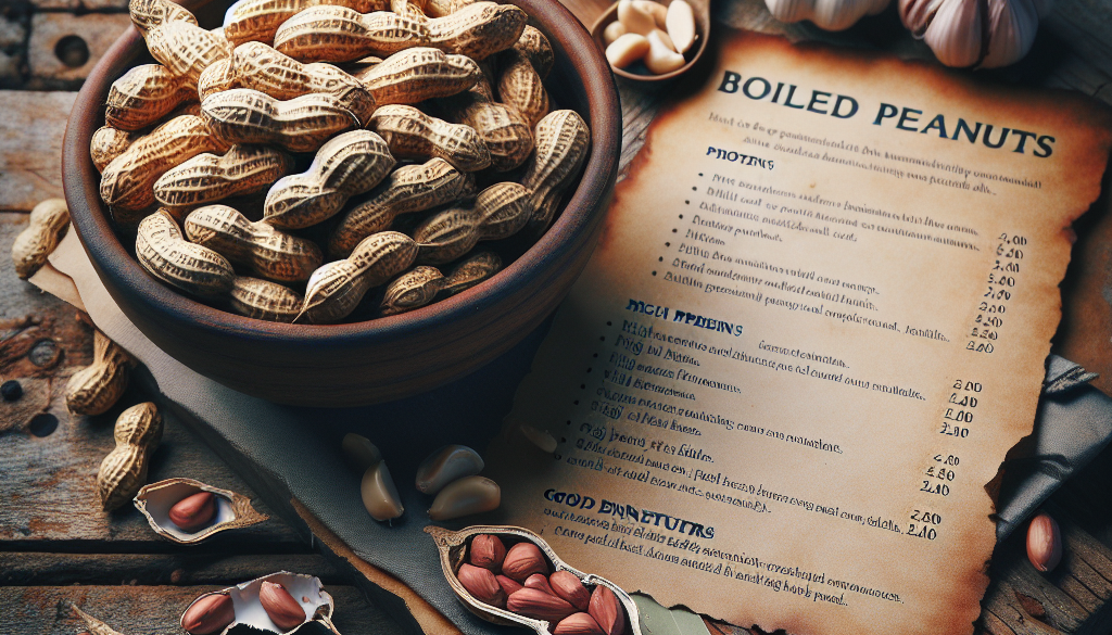 Boiled Peanuts Benefits: Savoring The Healthy Snack