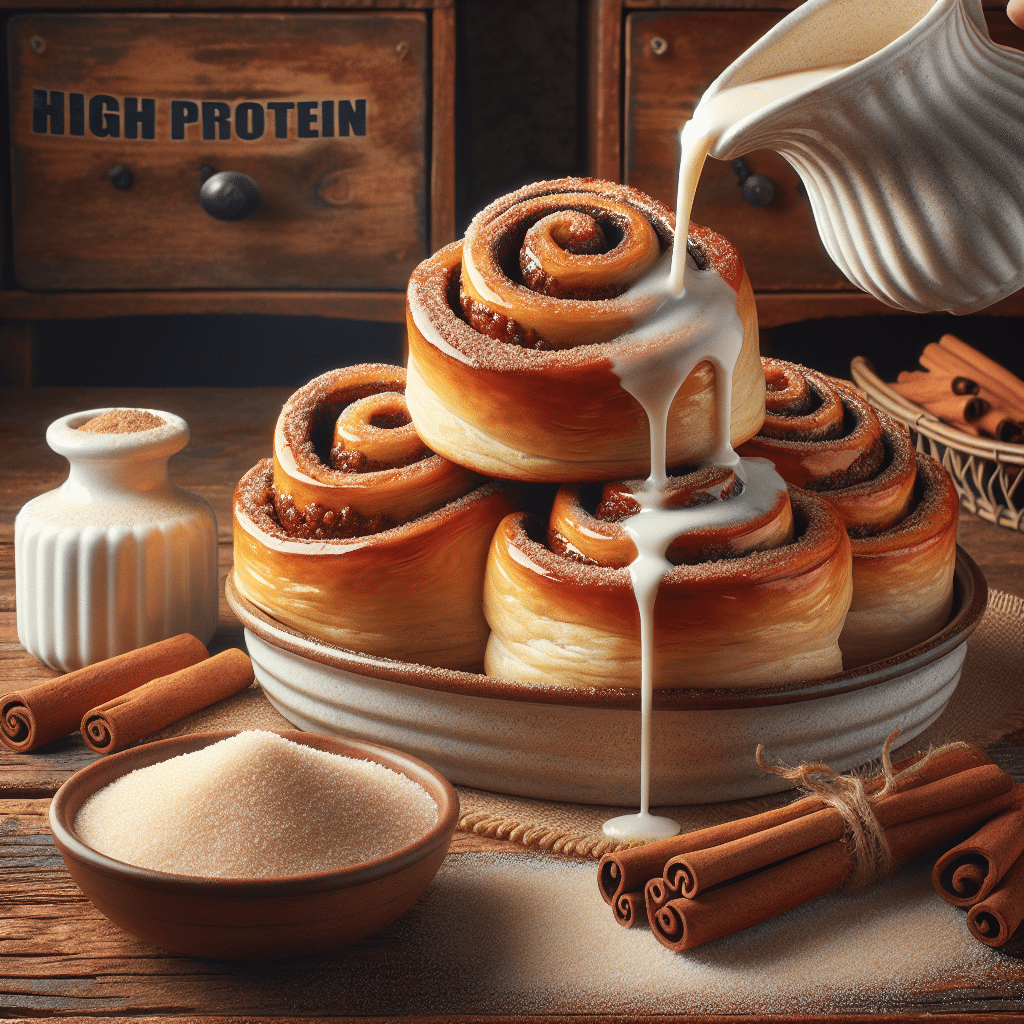 High Protein Cinnamon Rolls: Guilt-Free Dessert Recipes