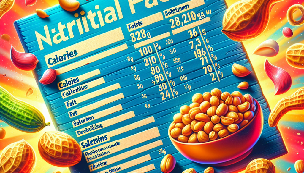 Roasted Salted Peanuts Calories 100g: Salty Snack Stats