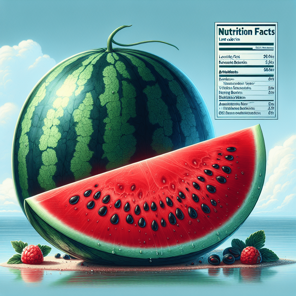 Piece of Watermelon: Refreshing Nutrition Facts