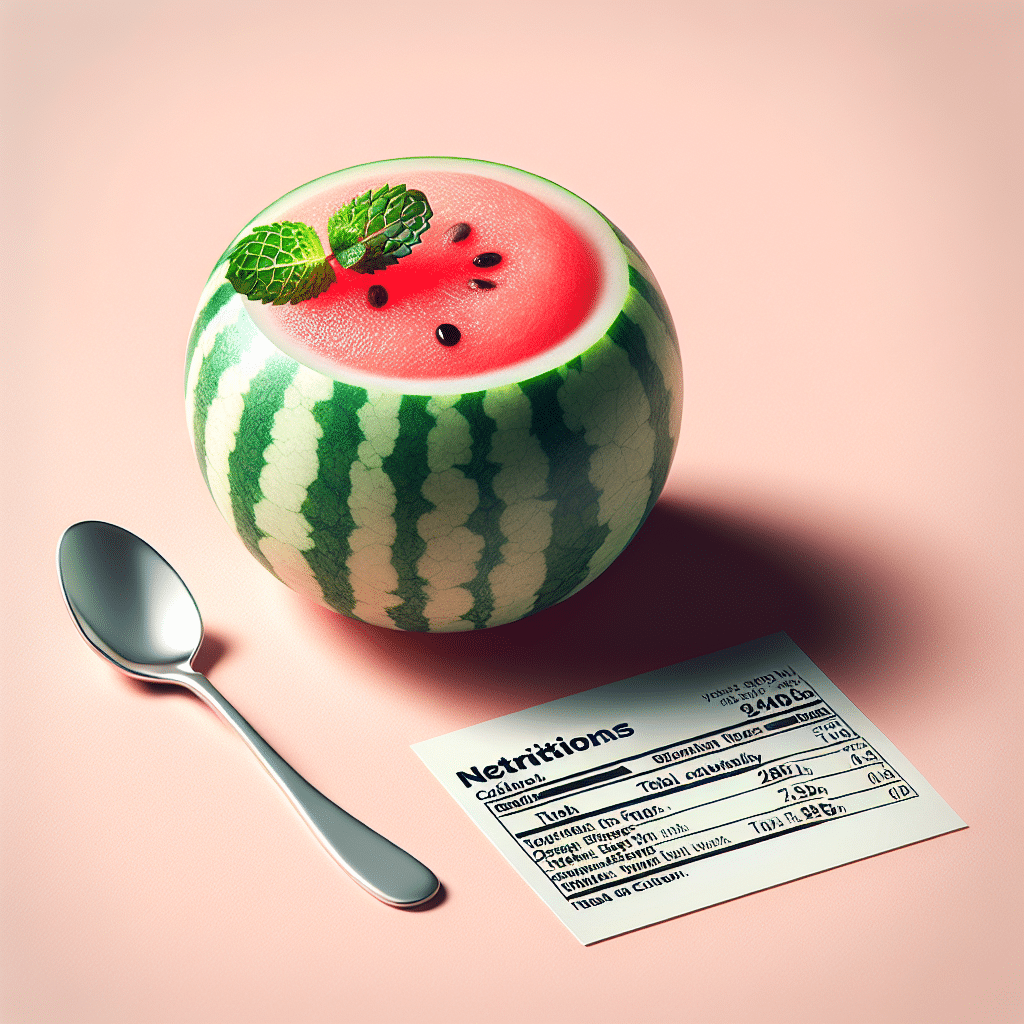 Watermelon Cup Calories: Snack-Sized Sweetness