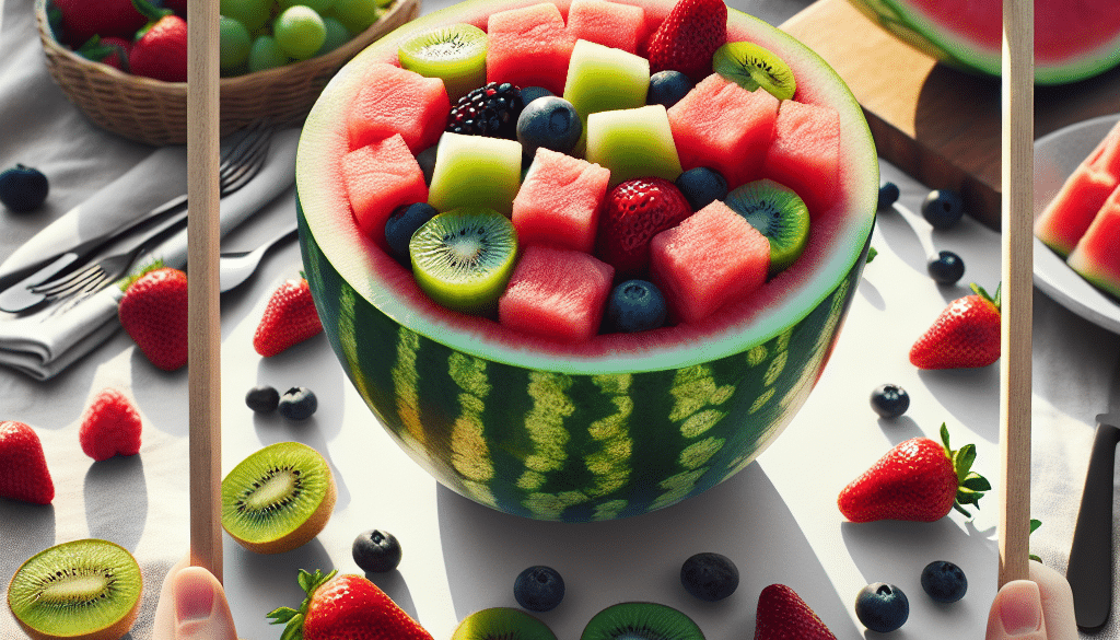 Cup Watermelon: Easy, Healthy Snack Portions