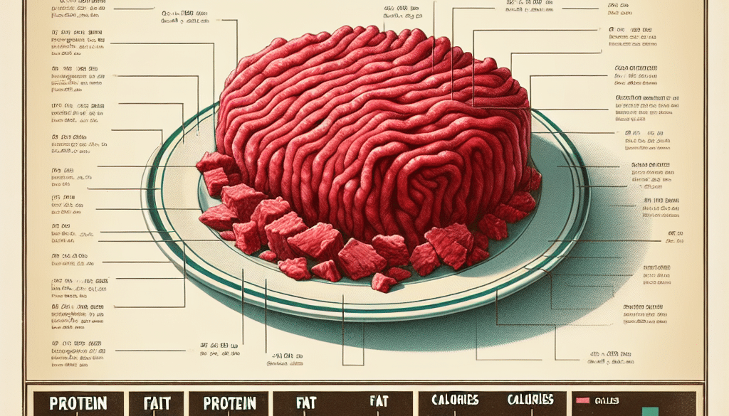 8 oz Ground Beef Protein: Detailed Breakdown