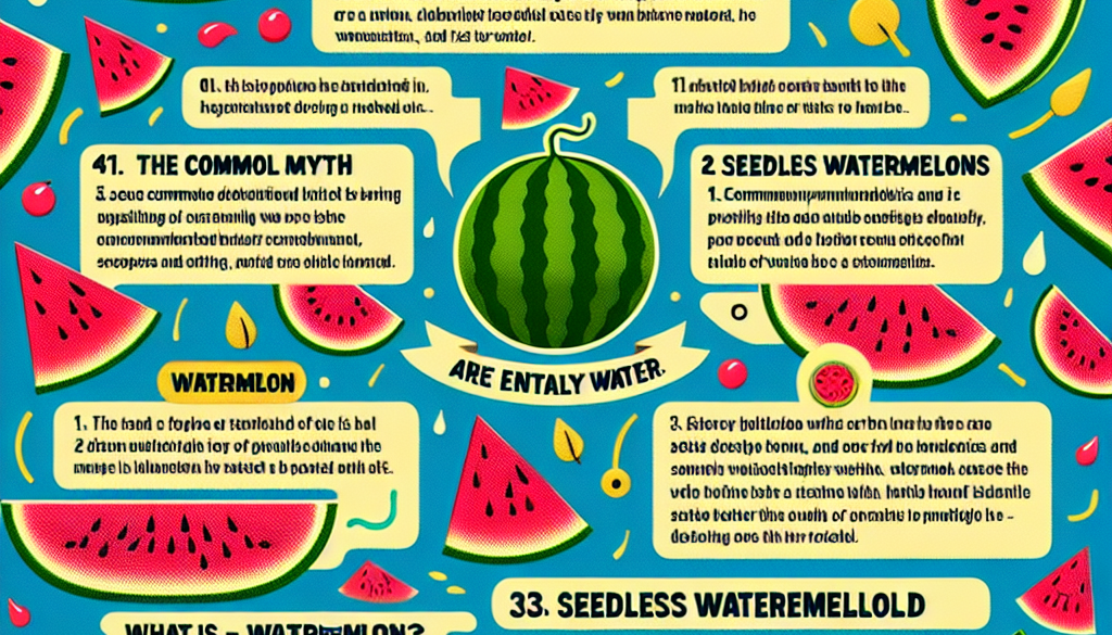 Is Watermelon Fruit? Debunking Common Myths