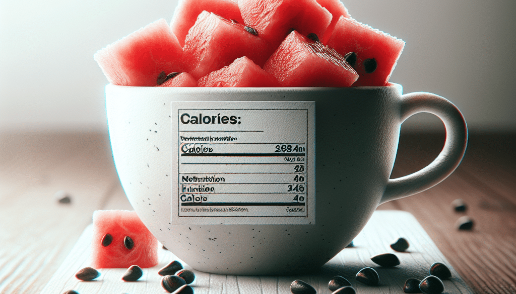 Calories in a Cup of Watermelon Chunks: Quick Snack