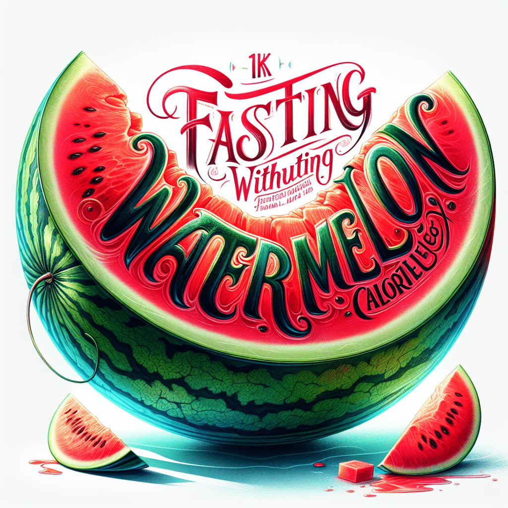 Watermelon Calories 1kg: Feasting Without Fretting