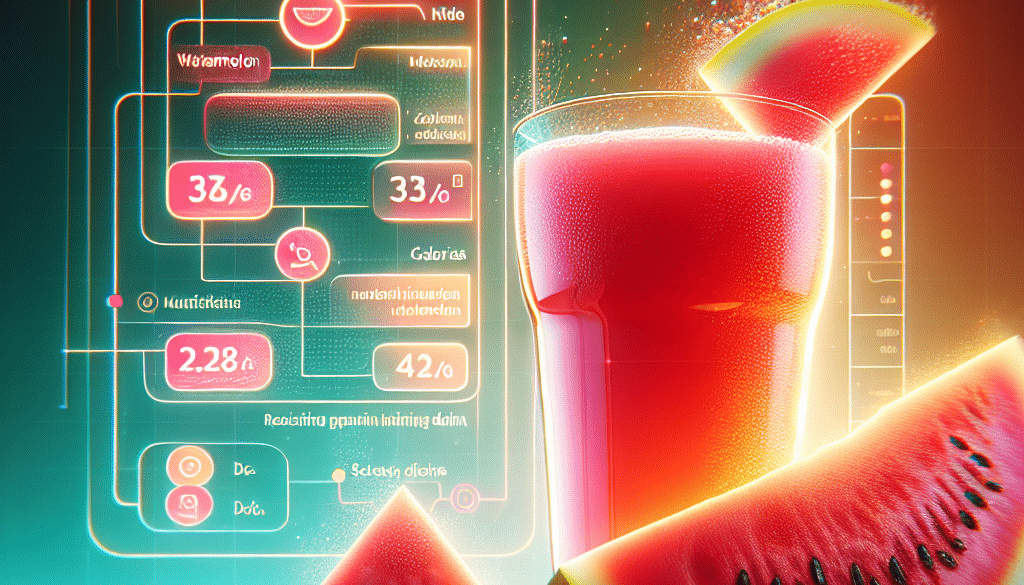 Watermelon Juice Calories: Refreshing Nutritional Sip