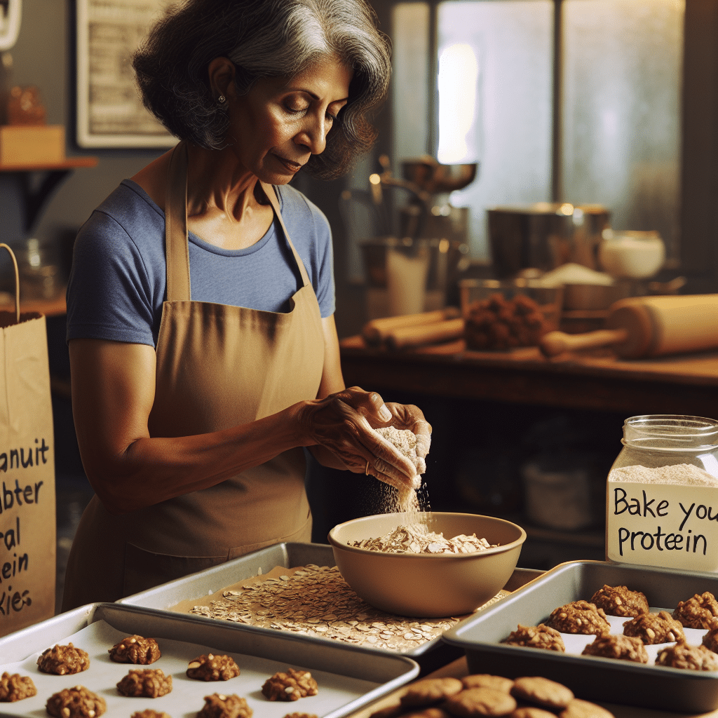 Peanut Butter Oatmeal Protein Cookies: Bake Your Protein