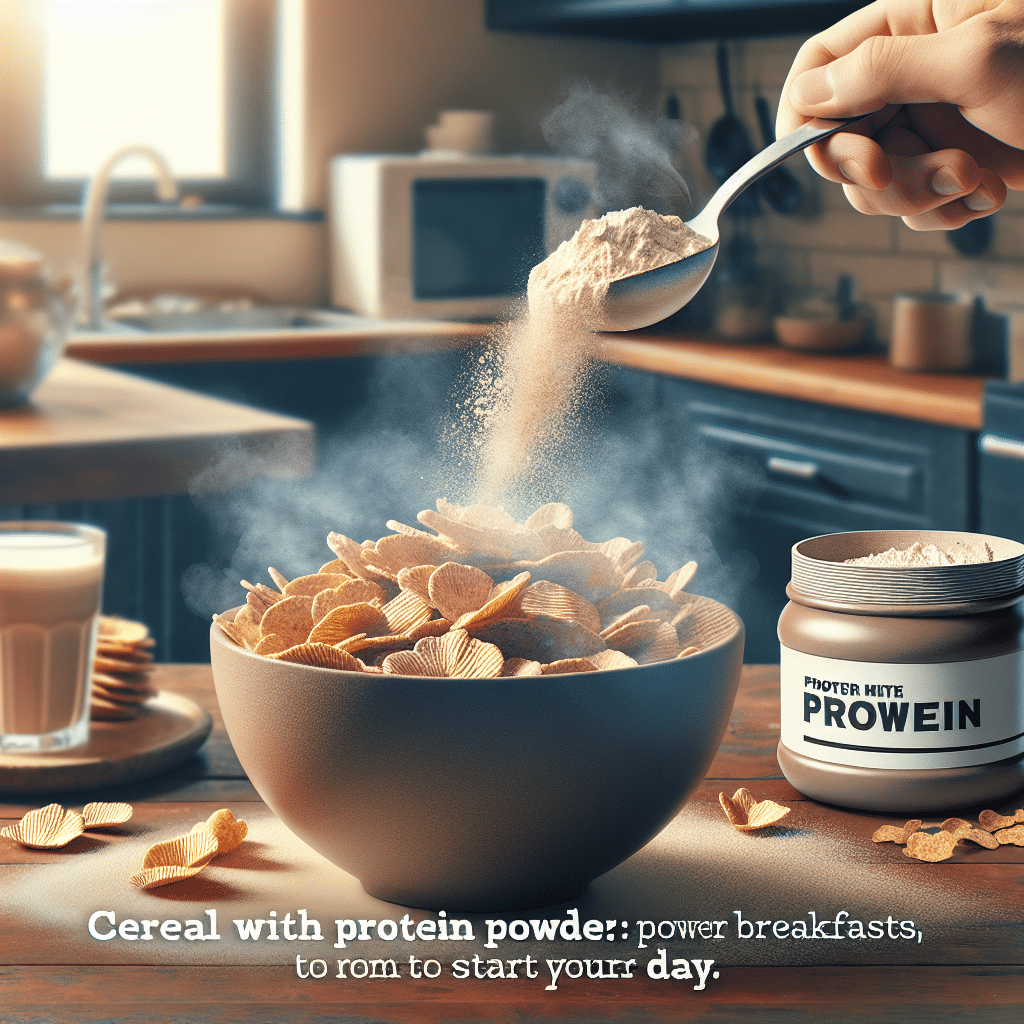 Cereal with Protein Powder: Power Breakfasts to Start Your Day