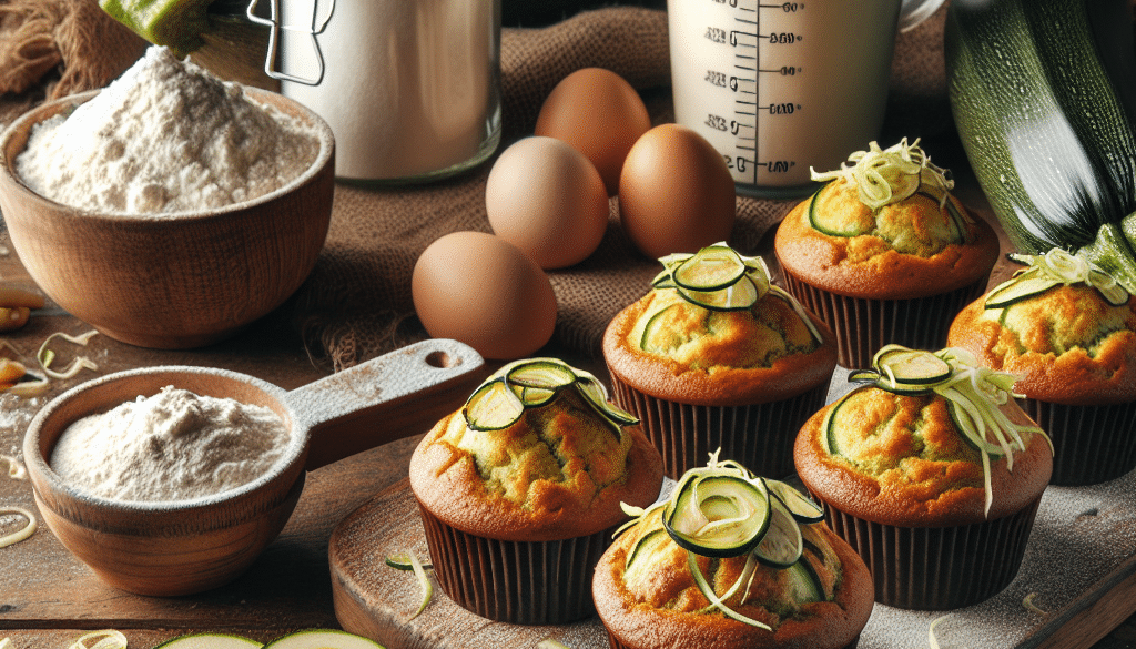 Zucchini Muffins Get a Protein Boost