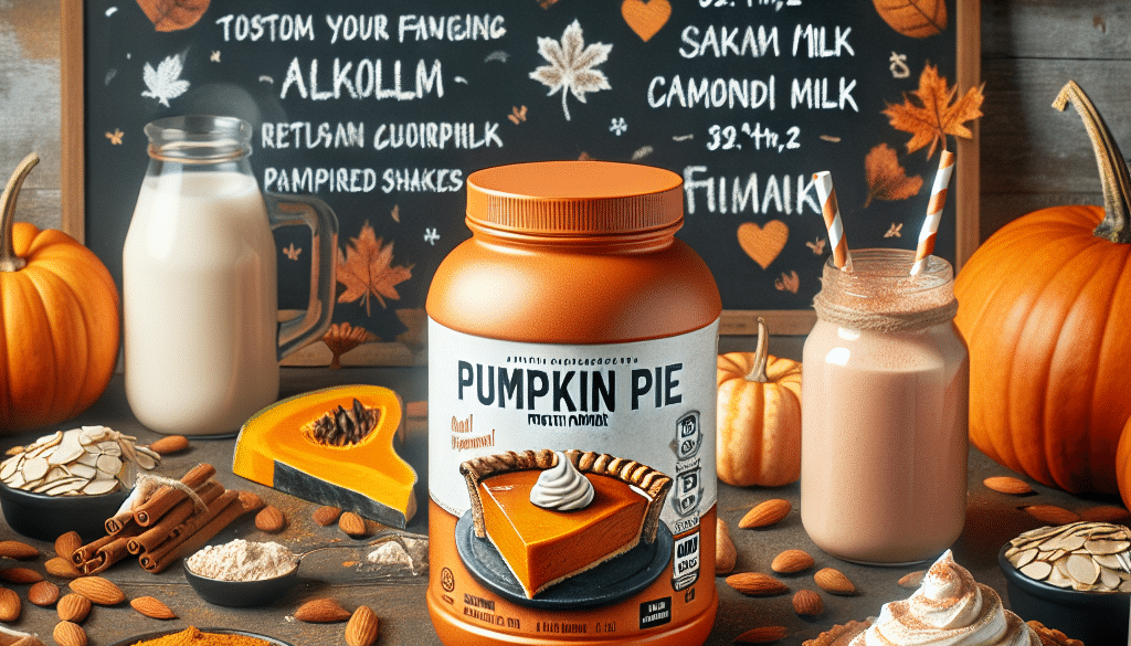 Pumpkin Pie Protein Powder: Seasonal Shake Recipes