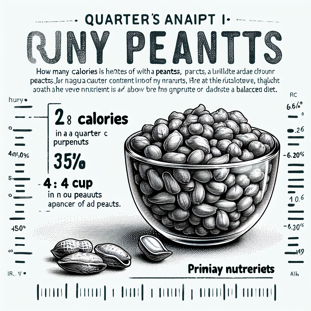 1/4 Cup Peanuts: Crunchy Calorie Facts