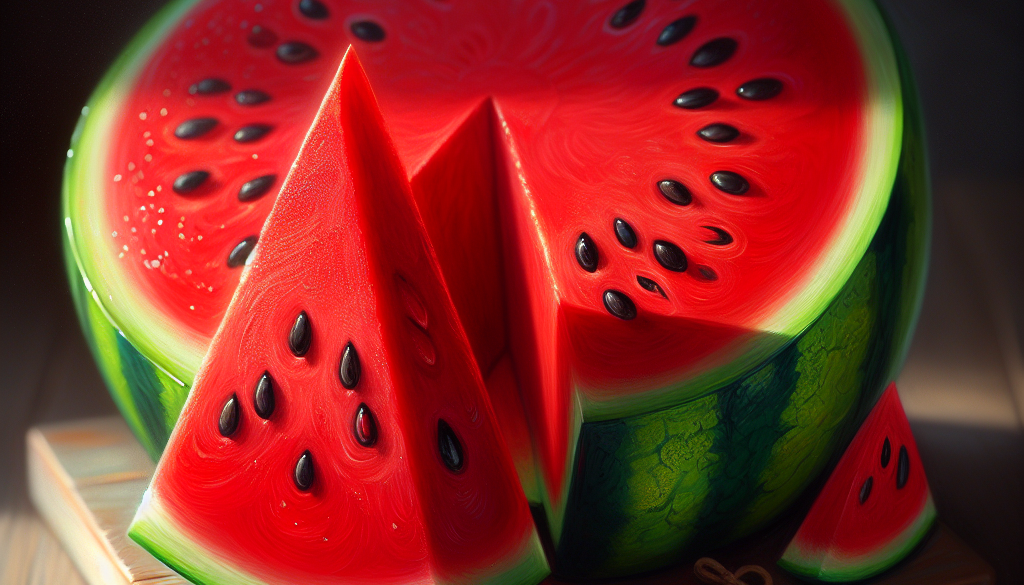 Watermelon Wedge Calories A Light Snack ETprotein