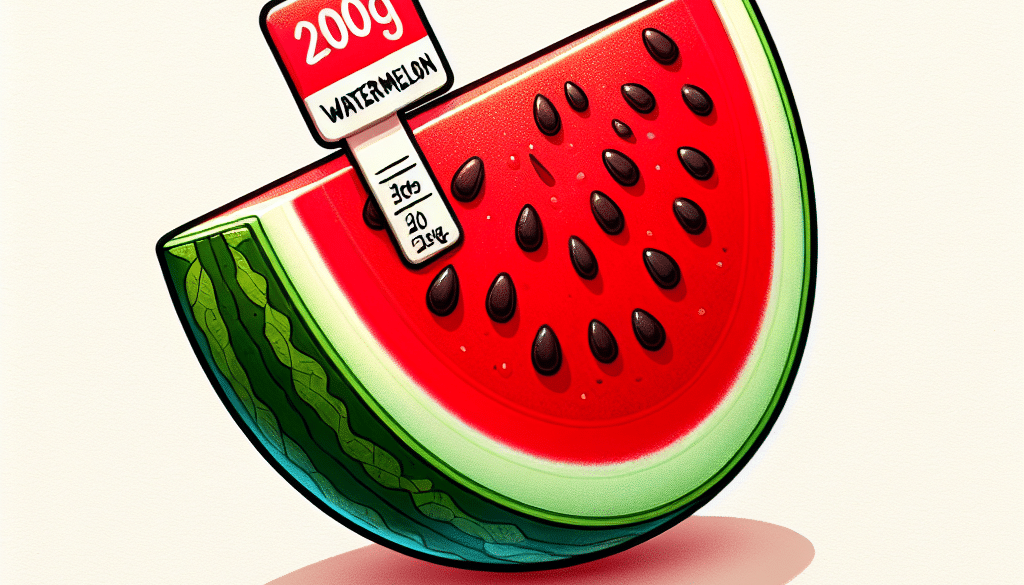 200g Watermelon Calories: Light, Refreshing Snack