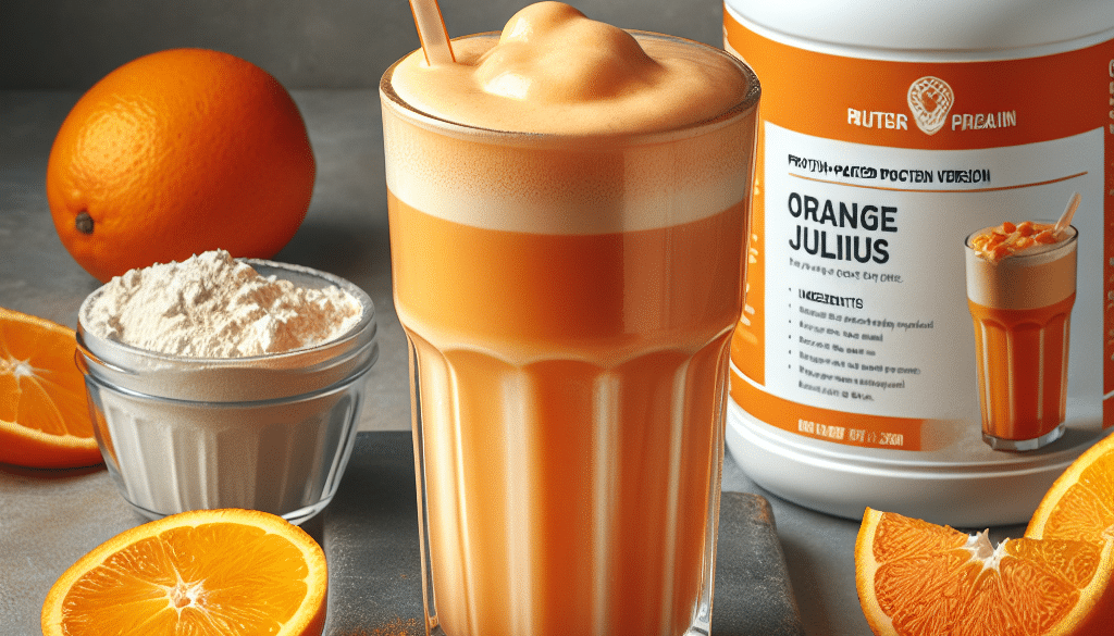 Protein Orange Julius: Refreshing and Protein-Packed Drink Recipes