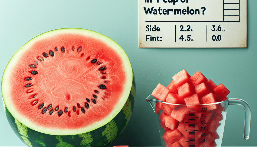 How Many Carbs in 1 Cup of Watermelon? Find Out!