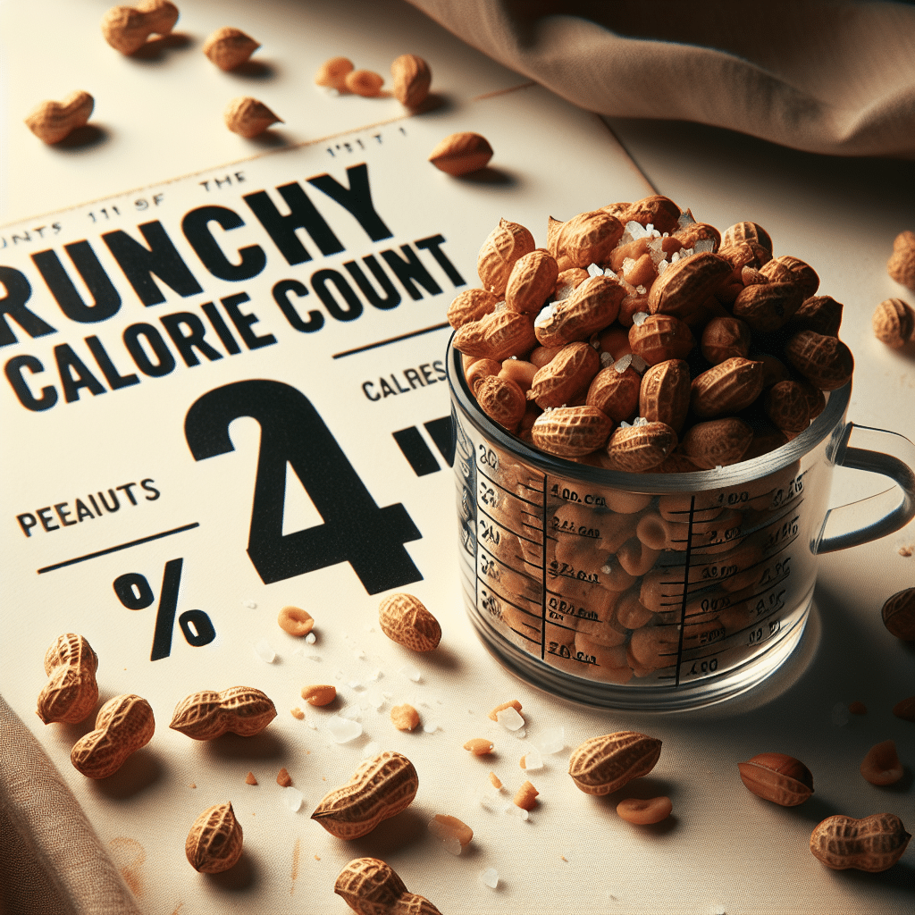 1/4 Cup of Peanuts: Crunchy Calorie Count