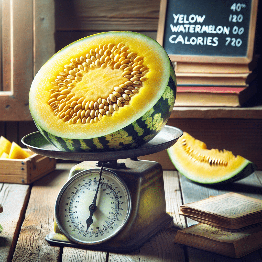 Yellow Watermelon Calories: A Unique Twist