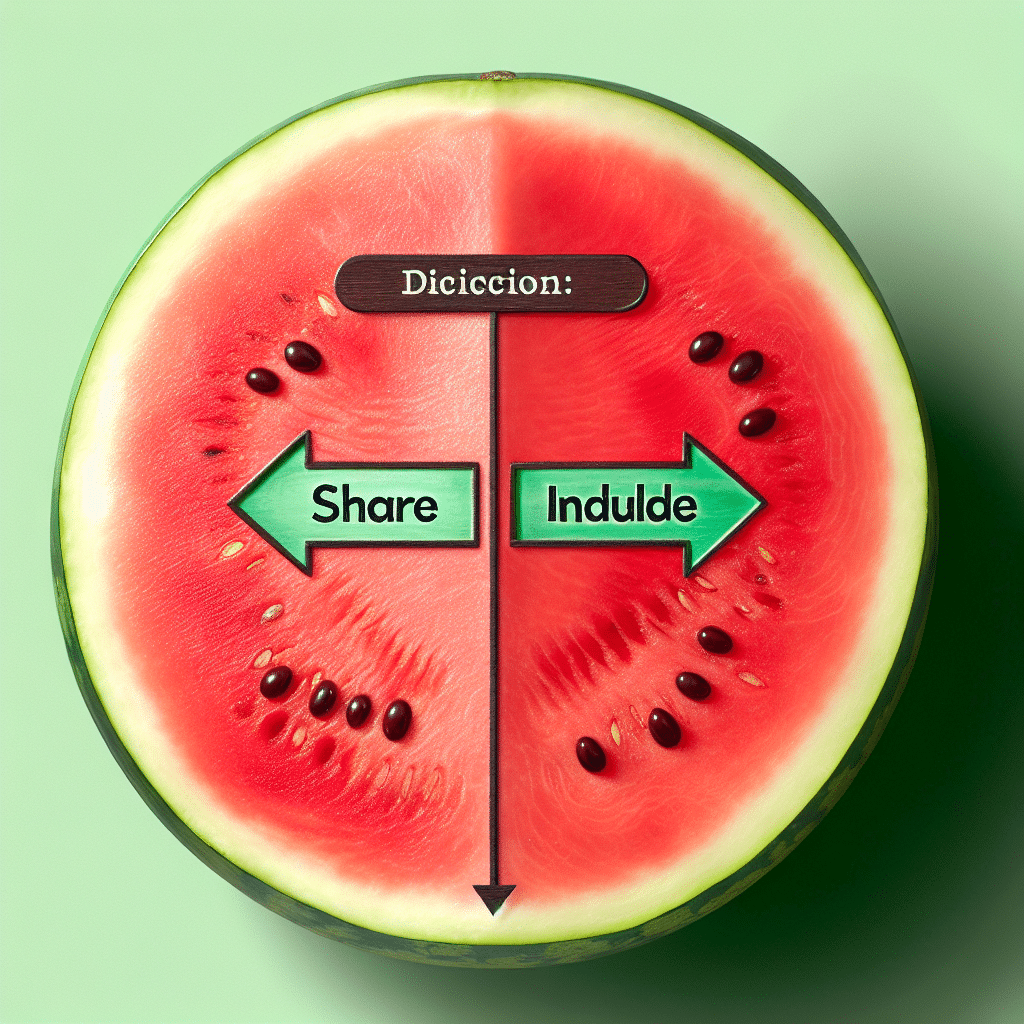 Half a Watermelon Calories: Share or Indulge